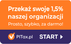 Przekaż 1% naszej organizacji