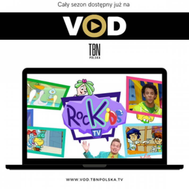 Cały sezon programu ,,RocKids" już na VOD TBN Polska!