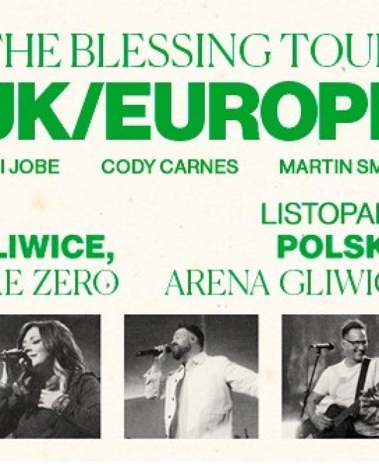 Spotkajmy się na jedynym w Polsce koncercie podczas trasy The Blessing Tour