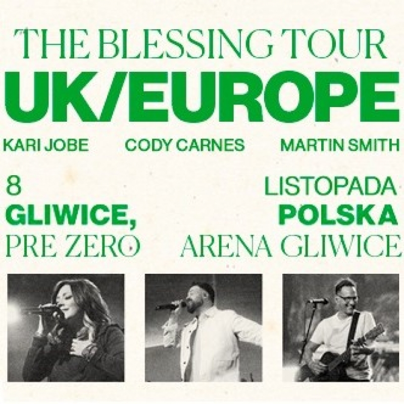 Spotkajmy się na jedynym w Polsce koncercie podczas trasy The Blessing Tour