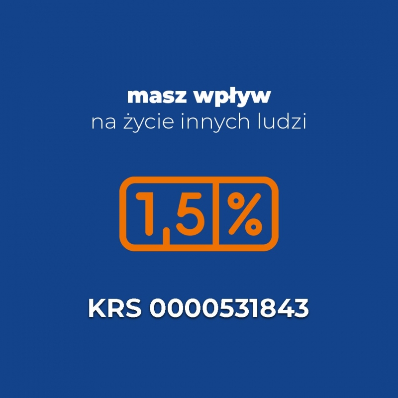 Twoje 1,5% podatku może przynieść ogromne zmiany