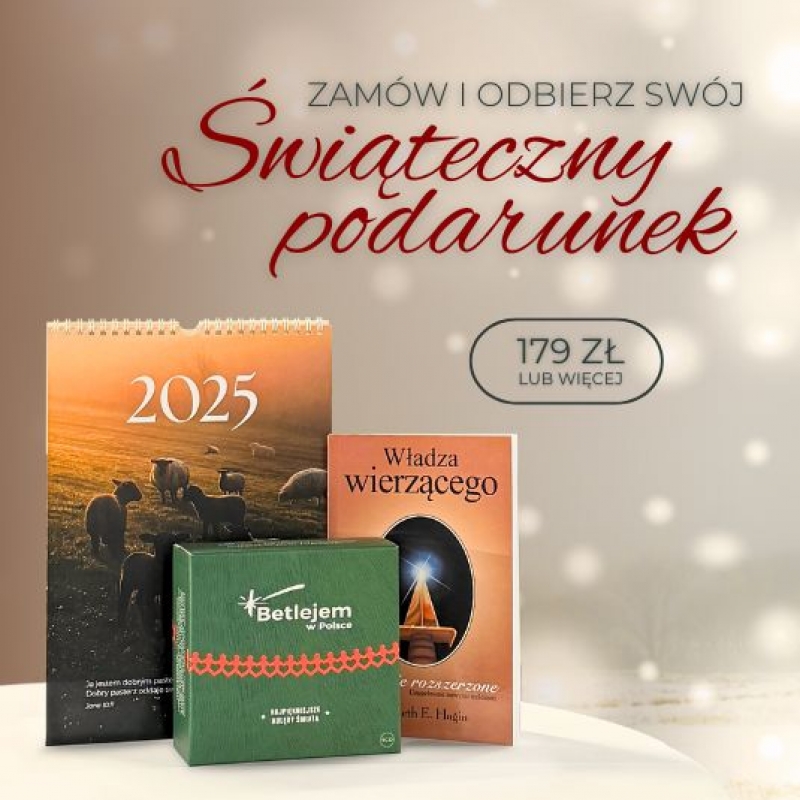 Wesprzyj fundację TBN Polska i otrzymaj podarunek!