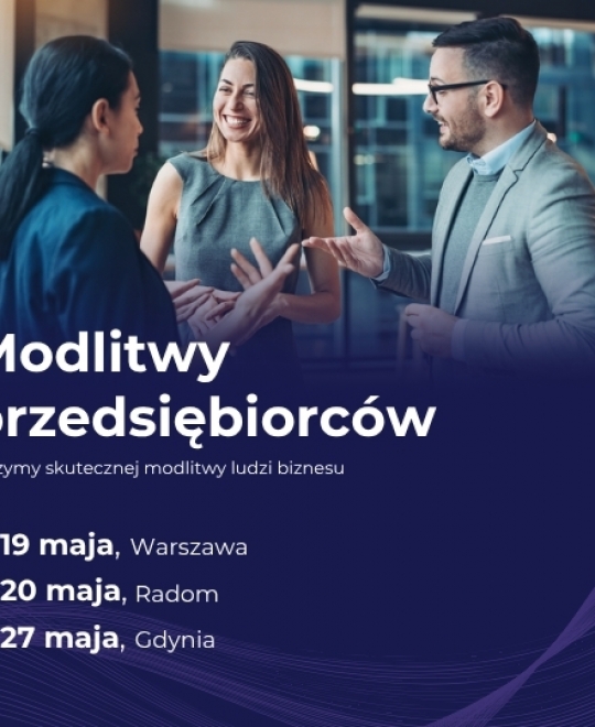 Modlitwy Przedsiębiorców  – spotkania dla ludzi biznesu