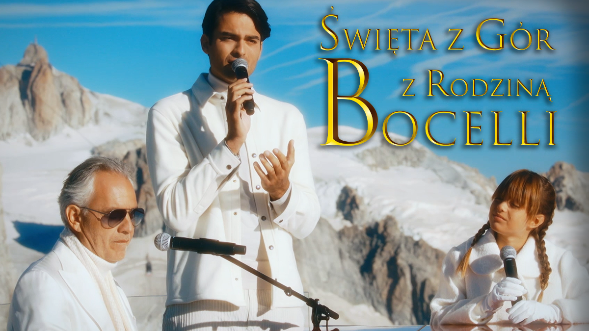 Święta z gór z rodziną Bocelli